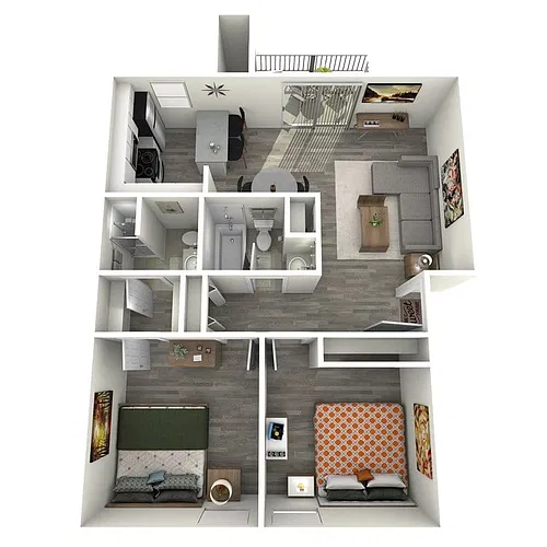 Floor plan B2 Classic