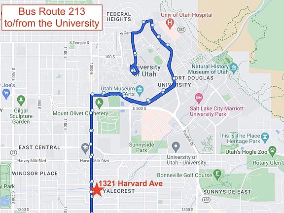 bus route to campus