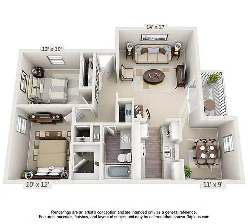 Floor plan Renovated Mahogany