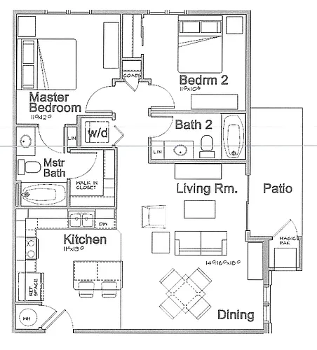 Floor plan Dakota
