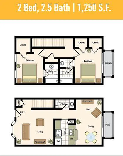 Floor plan F3