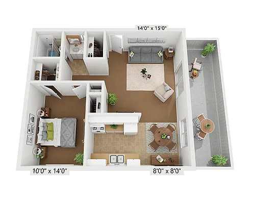 Floor plan Plan A1