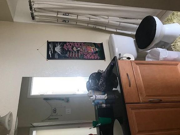 Bathroom attached to master bedroom