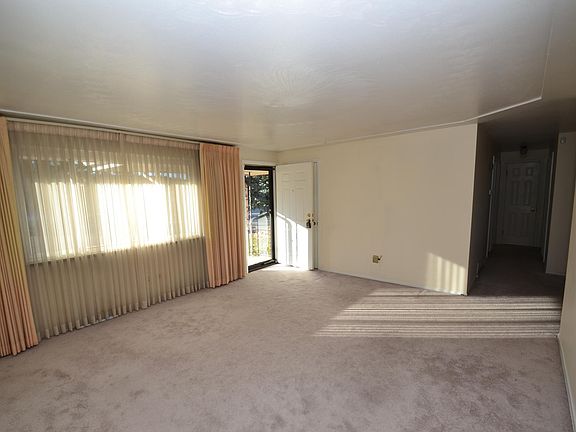 Living room with large picture window