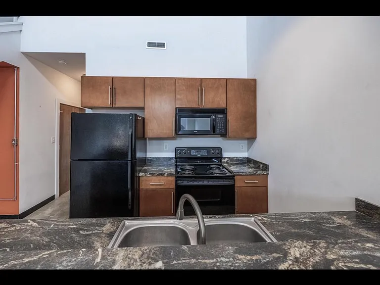 Open concept kitchen