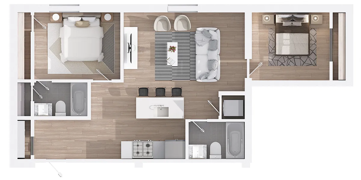 Floor plan 3H
