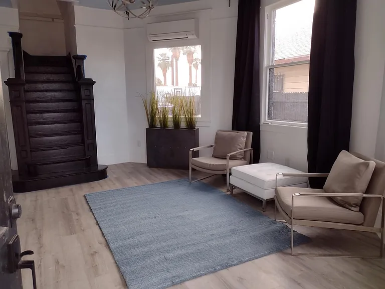 Common foyer which contains the laundry units