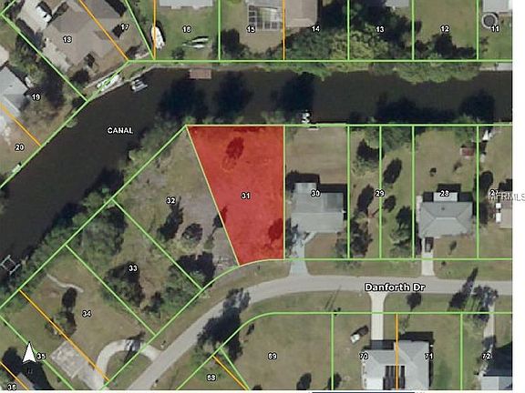 91 ' of SALTWATER canal 