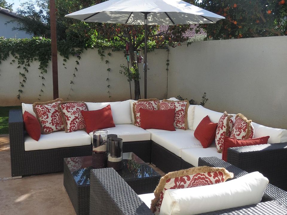 Large Side and Back Patio