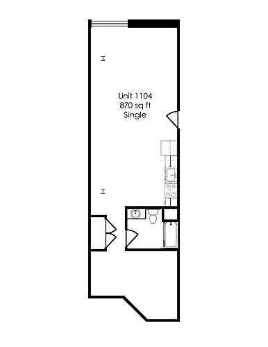 Floor plan 1104