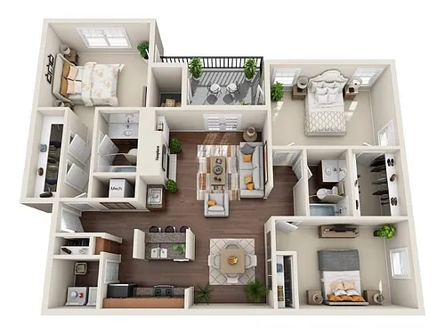 Floor plan The Fiscus