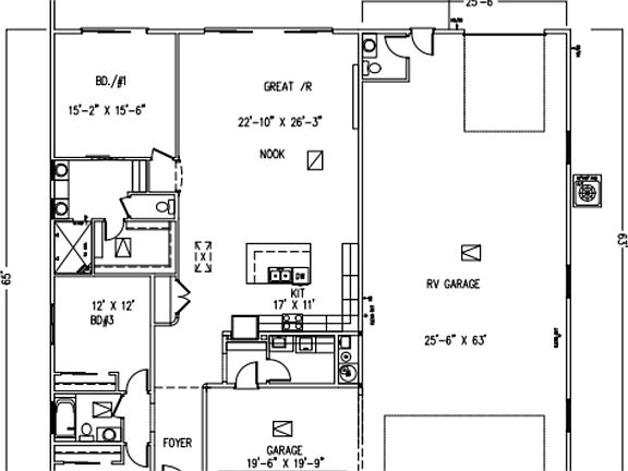 The Sapphire 3 Bedroom by Merrill Home Builders