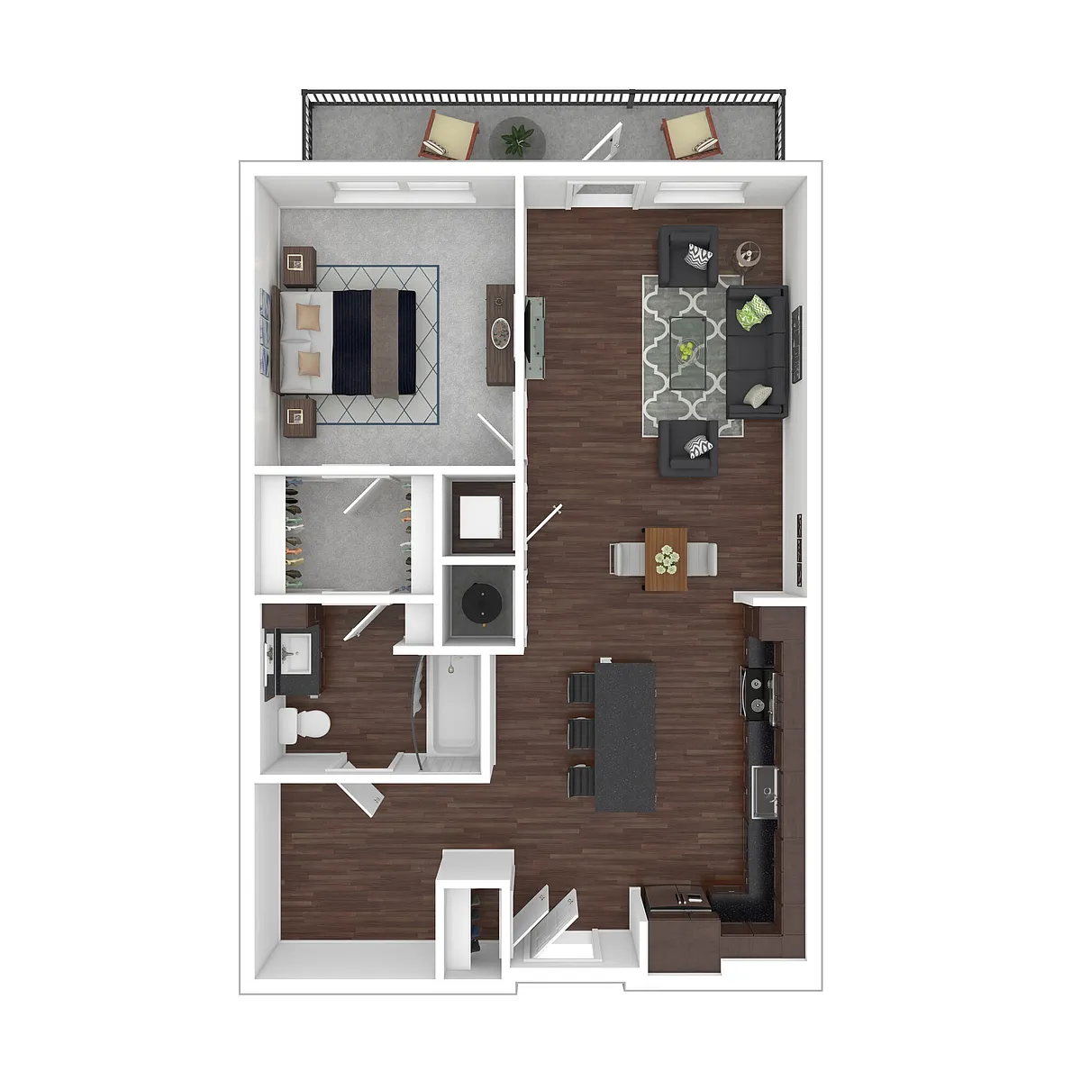 Floor plan A18