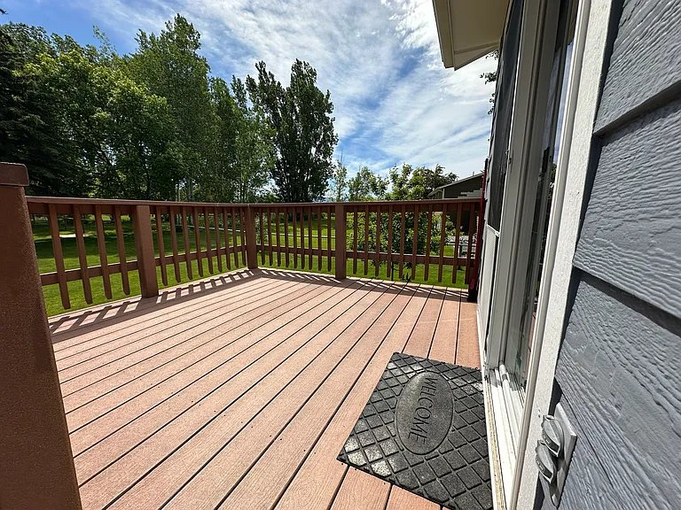 Back deck