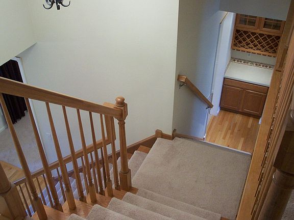Three stairway staircase