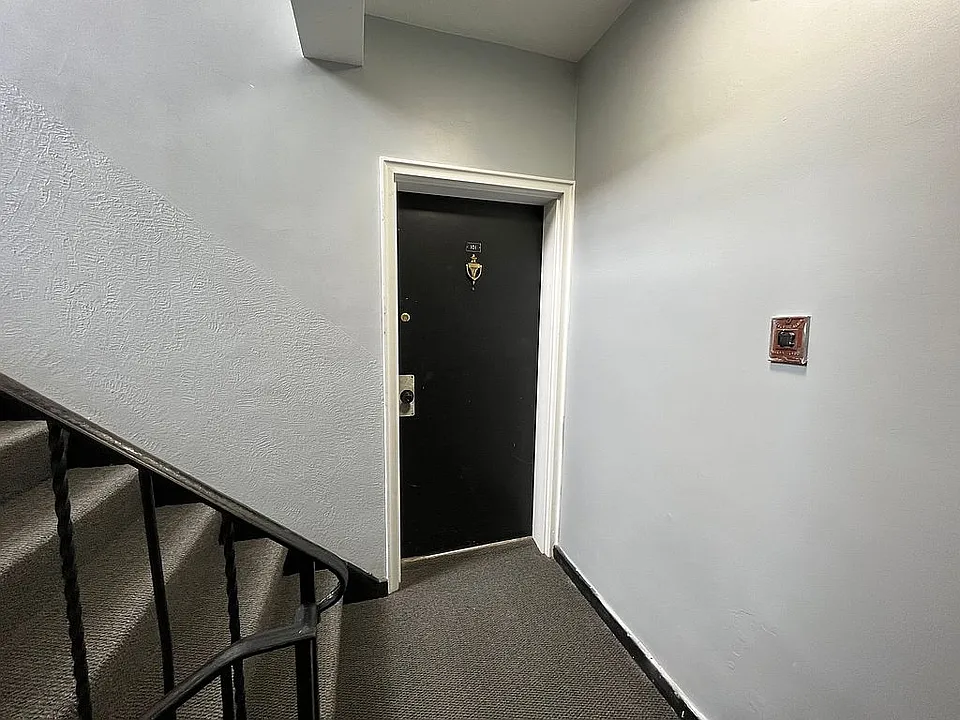 Apartment entrance 