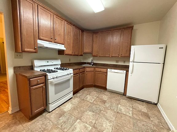 New cabinets and appliances