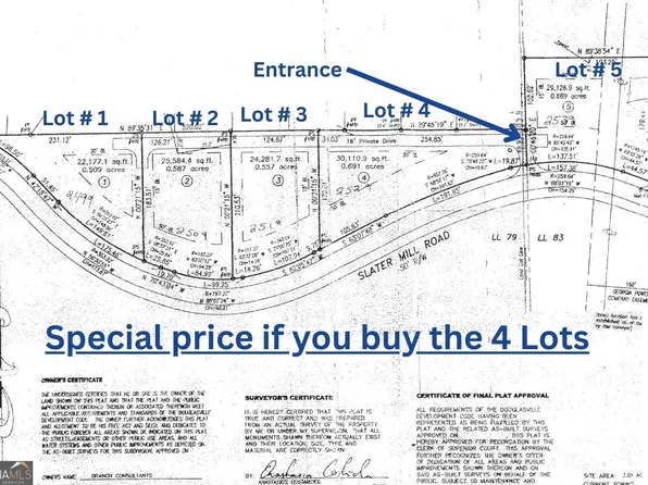 2499 Slater Mill Rd, Douglasville, GA 30135