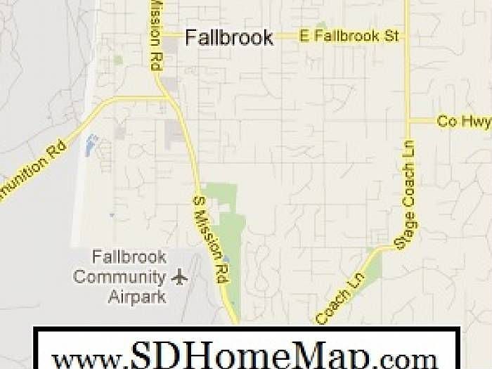 Fallbrook CA REO Bank-Own