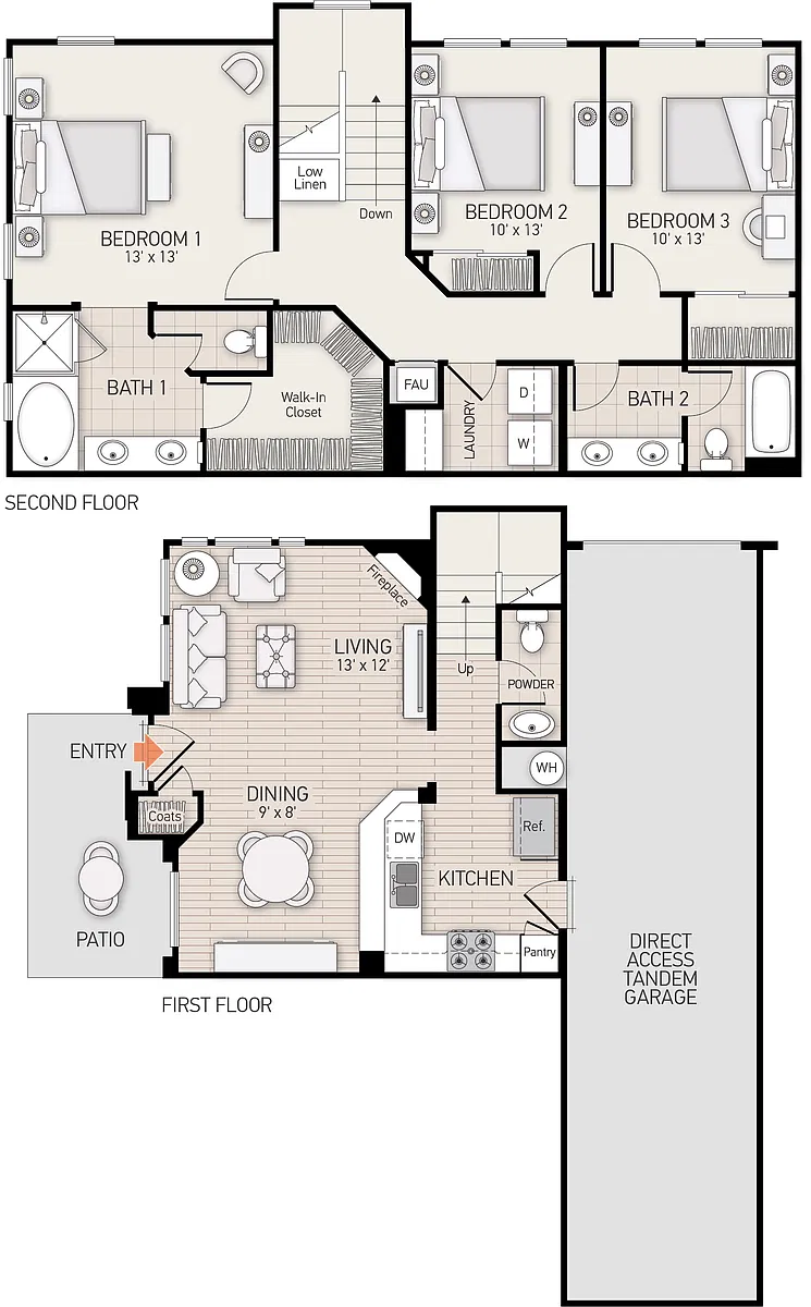 Floor plan Rivoli - Plan 5