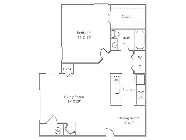 Floor plan Cedar-Renovated