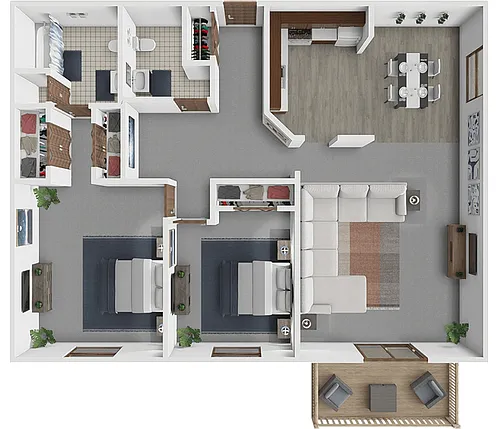 Floor plan O 2X1.5 PERCH