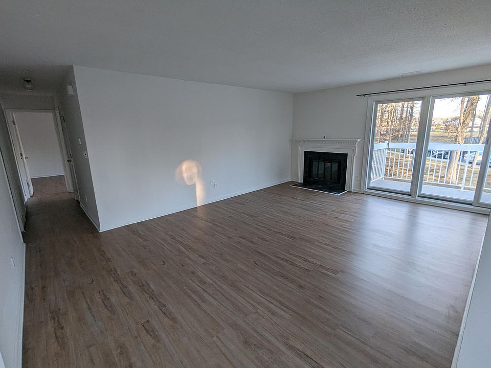 Family room with fireplace
