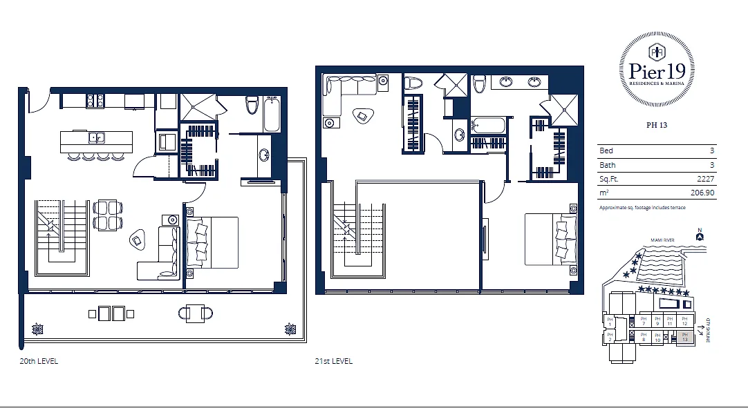Floor plan PH 2113