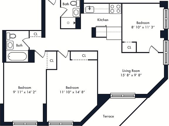 2nd image of 480 2nd Ave APT 21B