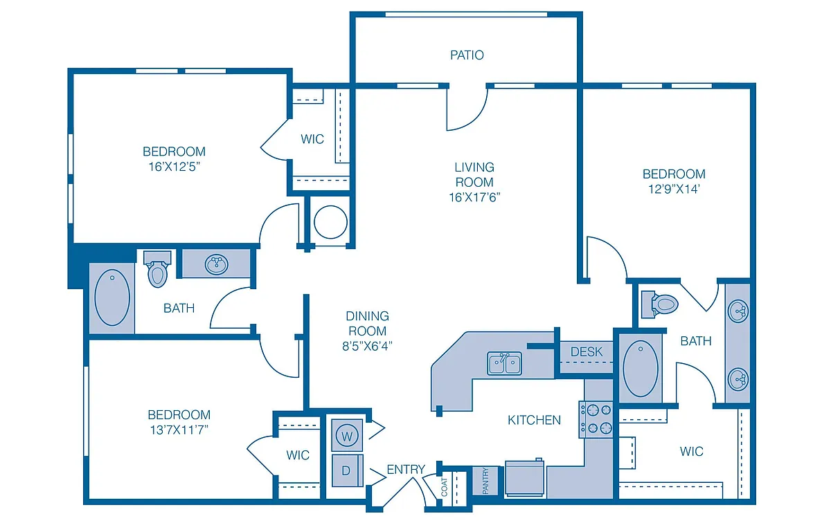Floor plan C1