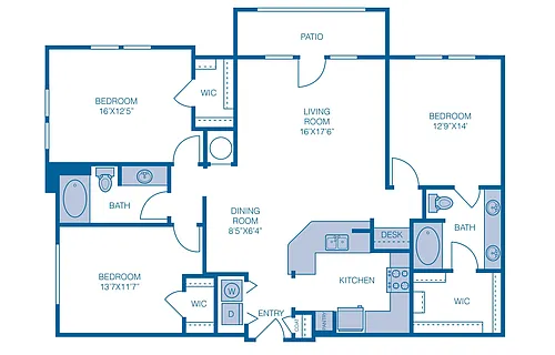 Floor plan C1