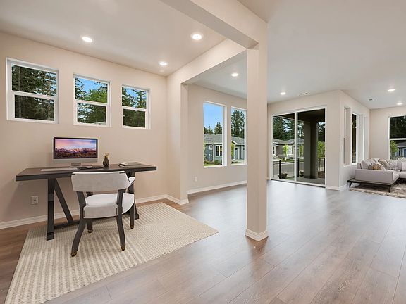Office Alcove Virtually Staged