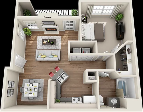 Floor plan A1