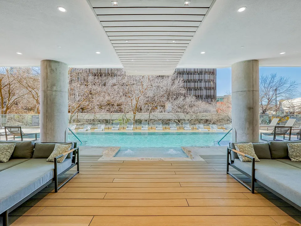Take a break from the heat in our shaded pool