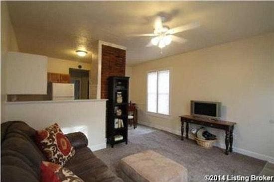 Living room looking toward dining area