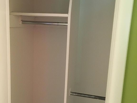 Upstairs hallway closet.