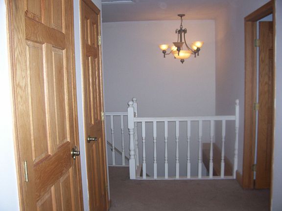 Wide Upstairs Hallway, 6-Panel Doors