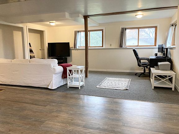 Lower level (remodeled in 2020); Family/rec room, Exercise area, Office...You decide!