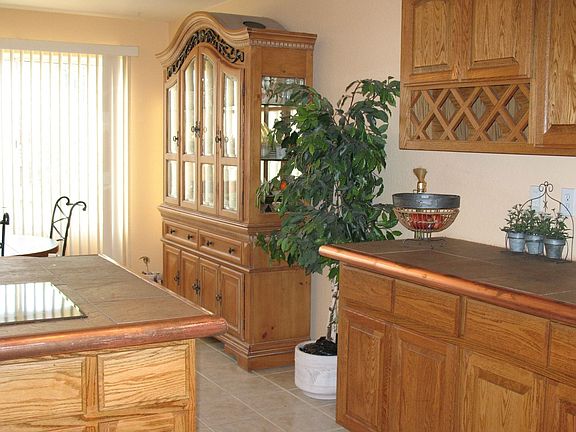 bright and open w/large windows to backyard