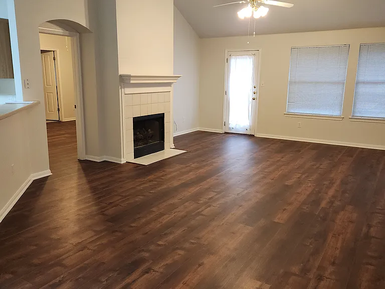 Living Room with Fireplace