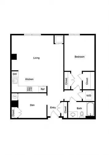 Floor plan Den AD02A