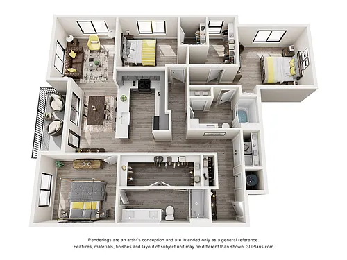 Floor plan The Caldwell