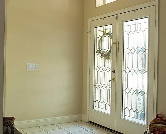Inside front entrance