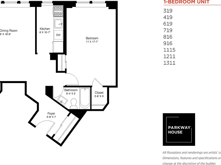 Parkway House Apartments — Photo 34