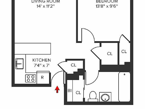 2nd image of 530 2nd Ave APT 3D