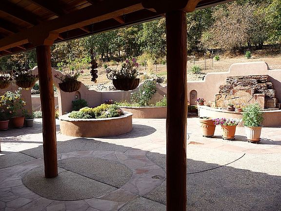 Fountain In Courtyard
