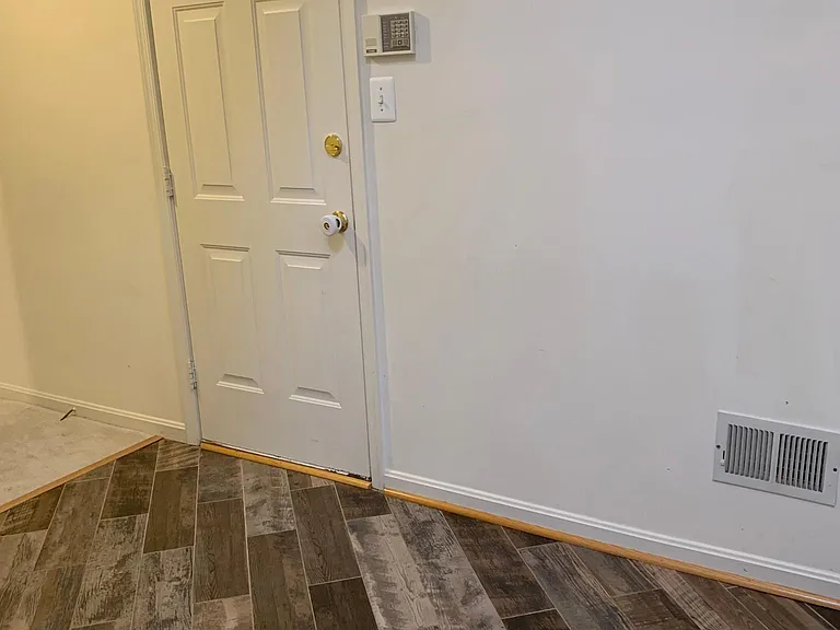 Basement door to garage
