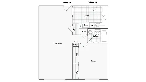 Floor plan Apex
