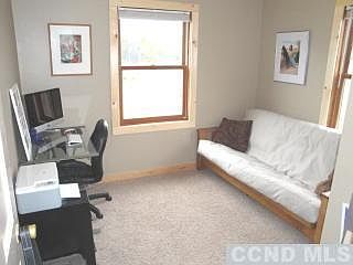 1st floor BR (now office) with adjacent bath.