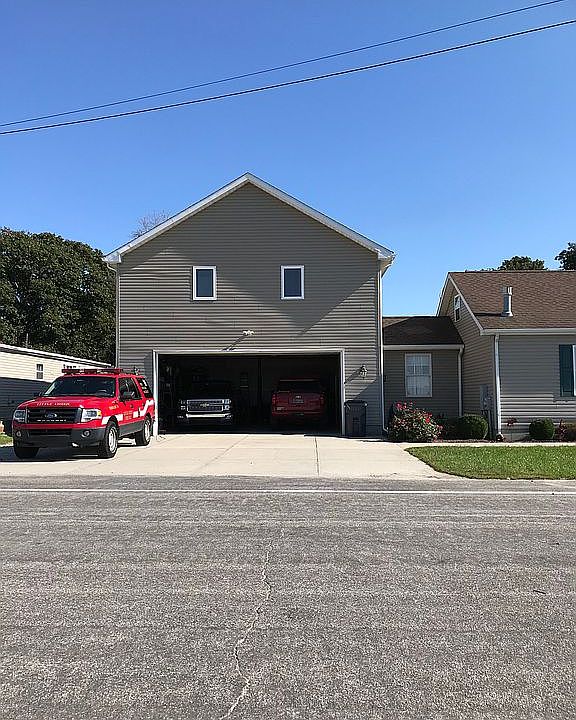 Attached Garage and Apt